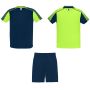 Juve unisex sports set, Fluor Green, Navy Blue
