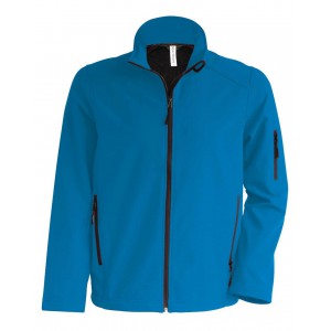 SOFTSHELL JACKET, Aqua Blue