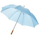 Karl 30" golf umbrella with wooden handle, Process Blue (10901801)