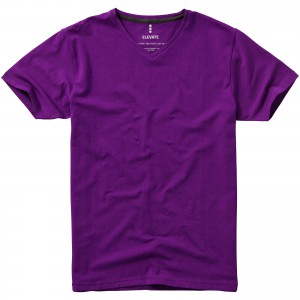 Kawartha short sleeve men's organic t-shirt, Plum (T-shirt, 90-100% cotton)