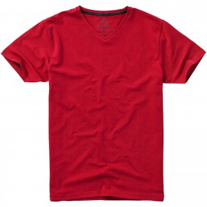 Kawartha short sleeve men's organic t-shirt, Red (T-shirt, 90-100% cotton)