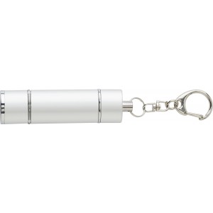ABS 2-in-1 key holder Molly, silver (Keychains)