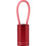 Aluminium torch with 6LED bulbs, red