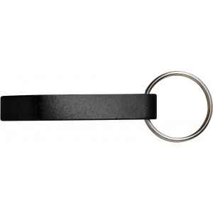 Metal 2-in-1 key holder Felix, black (Keychains)