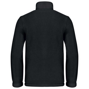 KIDS' FULL ZIP FLEECE JACKET, Black (Polar pullovers)