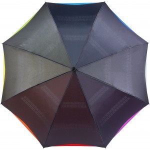 Pongee (190T) umbrella Daria, custom/multicolor