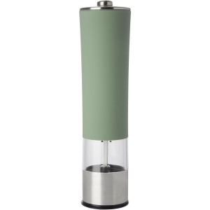 Kirkenes electric salt or pepper mill, Heather green (Metal kitchen equipments)