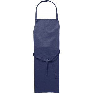 Cotton (180 gr/m2) apron Misty, blue (Apron)