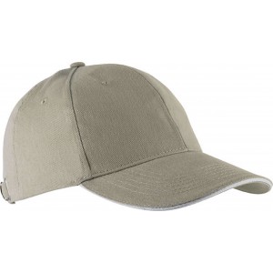 ORLANDO - 6 PANELS CAP, Beige/White, U