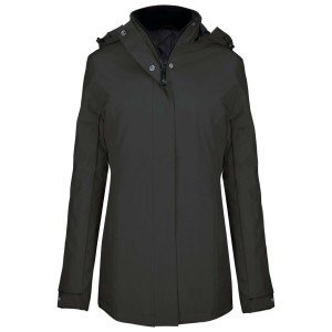 LADIES' PARKA, Dark Grey