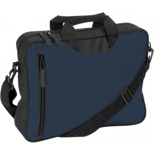 Polyester (600D) shoulder bag Nicola, blue (Laptop & Conference bags)