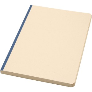 Liliana A5 sugarcane and RPET soft cover notebook, Ocean blu