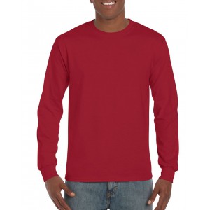 ULTRA COTTON(tm) ADULT LONG SLEEVE T-SHIRT, Cardinal Red (Long-sleeved shirt)
