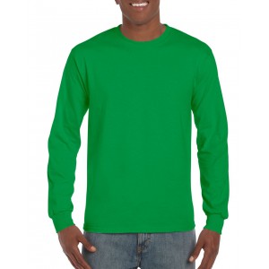 ULTRA COTTON(tm) ADULT LONG SLEEVE T-SHIRT, Irish Green (Long-sleeved shirt)