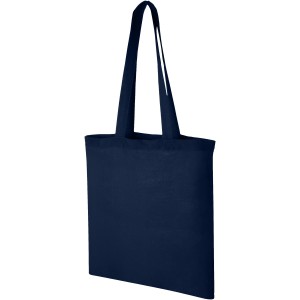 Madras 140 g/m2 cotton tote bag, Navy (cotton bag)