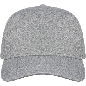 Manu 5 panel stretch cap, Heather grey (Hats)