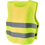 Marie safety vest with hook&loop for kids age 7-12, Neon Yel (12202300)