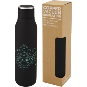 Marka 600 ml copper vacuum insulated bottle with metal loop, (Thermos)