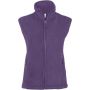 MELODIE - LADIES' MICRO FLEECE GILET, Purple