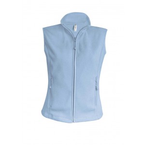 MELODIE - LADIES' MICRO FLEECE GILET, Sky Blue (Vests)