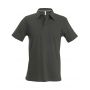 MEN'S SHORT-SLEEVED POLO SHIRT, Dark Khaki