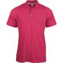 MEN'S SHORT-SLEEVED POLO SHIRT, Fuchsia