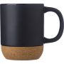 Ceramic mug Rosamund, black