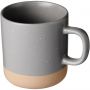 Pascal 360 ml ceramic mug, Gray