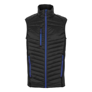 NAVIGATE HYBRID BODYWARMER, Black/New Royal