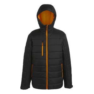 NAVIGATE THERMAL JACKET, Black/Orange Pop