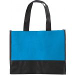 Nonwoven (80 gr/m2) shopping bag Brenda, light blue (0971-18)
