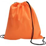 Nonwoven drawstring backpack, orange (6232-07CD)
