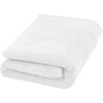 Nora 550 g/m2 cotton bath towel 50x100 cm, White (11700501)