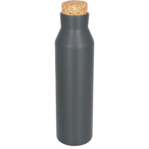 Norse copper vacuum insulated bottle with cork, Grey (Thermos)