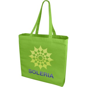 Odessa 220 g/m2 cotton tote bag, Lime (cotton bag)