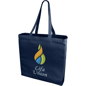 Odessa 220 g/m2 cotton tote bag, Navy (cotton bag)