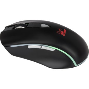 Gleam light-up mouse, Solid black (Office desk equipment)