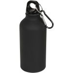 Oregon 400 ml matte sport bottle with carabiner, solid black (10055900)