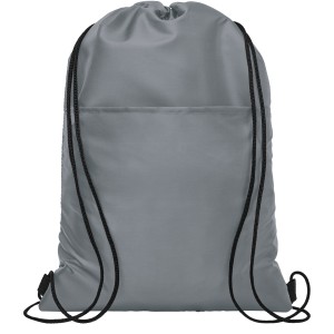 Oriole 12-can drawstring cooler bag 5L, Grey (Cooler bags)