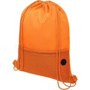 Oriole mesh drawstring backpack, Orange (Backpacks)