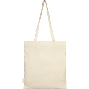 Orissa 100 g/m2 GOTS organic cotton tote bag, Natural (cotton bag)