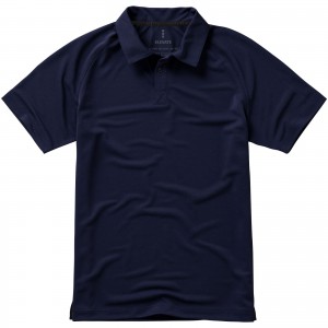 Ottawa short sleeve men's cool fit polo, Navy (Polo short, mixed fiber, synthetic)