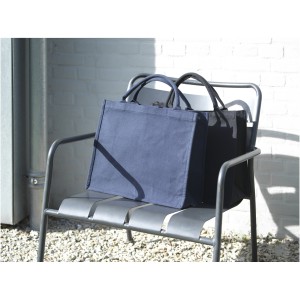 Page 500 g/m2 recycled book tote bag, Denim (Shopping bags)