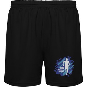Player unisex sports shorts, Solid black (Pants, trousers)