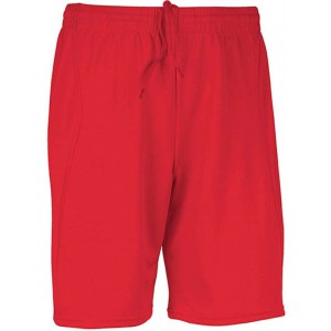 SPORTS SHORTS, Sporty Red (Pants, trousers)
