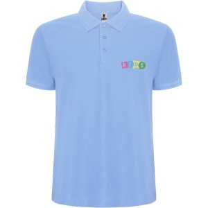 Pegaso Premium short sleeve kids polo, Sky blue (Polo shirt, 90-100% cotton)