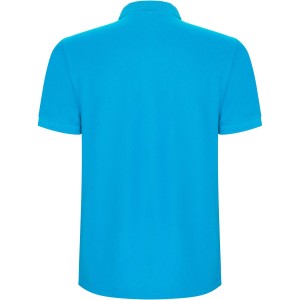 Pegaso Premium short sleeve kids polo, Turquois (Polo shirt, 90-100% cotton)