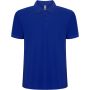 Pegaso Premium short sleeve men's polo, Blue