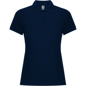 Pegaso Premium short sleeve women's polo, Navy Blue (Polo shirt, 90-100% cotton)