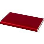 Pep 4000 mAh Type-C recycled aluminium power bank, Red (12438021)